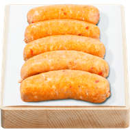 Vleeschmeesters Braadworst paprika 5 st.