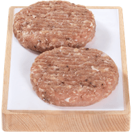 Vleeschmeesters Kip kalkoen burger 2st