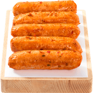 1 de Beste Bbq kip worst kaas jalapeno 5 st.