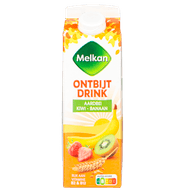 Melkan Ontbijtdrink aardbei-kiwi-banaan