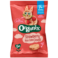Organix Rijstwafelwolkjes bio aarbei