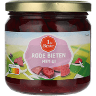 1 de Beste Rode bieten met ui