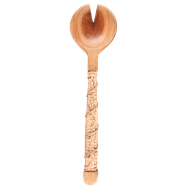 Saladebestek acaciahout 30.5cm 2 st. assorti
