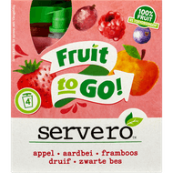 Servero Knijpfruit appel aardbei framboos