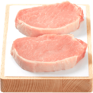 Vleeschmeesters Actie varkensfiletlap naturel 2 st.