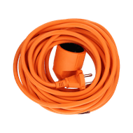 Verlengsnoer oranje 15 meter