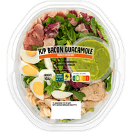 Maaltijdsalade kip bacon guacamole