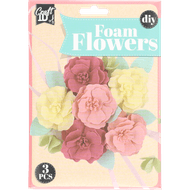 Knutselpakket foam bloemen