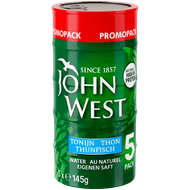 John West Tonijnstukken in water 5 st.
