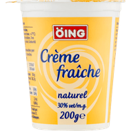 �ing Creme fraiche 30% vet