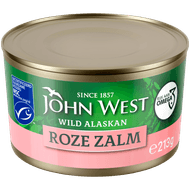 John West Zalm roze
