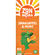 Zonnatura Kruidenthee sinaasappel munt 20 zk.