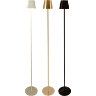 Metalen staande lamp
