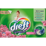Dreft Wasmiddel capsules touch of pink