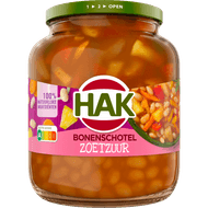 Hak Bonenschotel zoetzuur