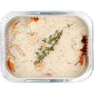Ovenschotel kipdij champignon