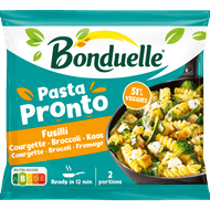 Bonduelle Pasta pronto fusili courgette broccoli kaas
