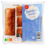 1 de Beste Saucijzenbroodjes 4 stuks