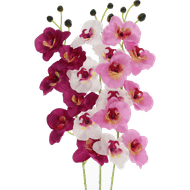 Kunstbloem orchidee 78cm