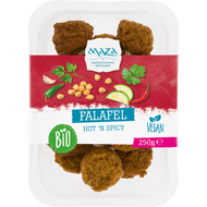 Maza Falafel hot en spicy