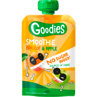 GOODIES Knijpzakje abrikoos-appel 3+ jaar