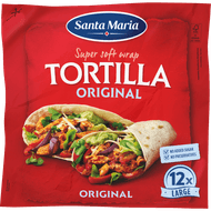 Foto van Santa Maria Tortilla original xl-pack 12 st.