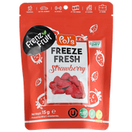 Frenzy Fruit Gevriesdroogde aardbei Foto van Frenzy Fruit Gevriesdroogde aardbei