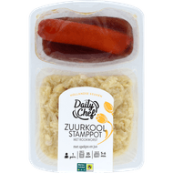 Foto van Daily Chef Zuurkool stamppot met rookworst