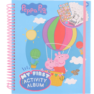 Peppa Pig kleurboek stickers&wasco Foto van Peppa Pig kleurboek stickers&wasco