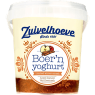 Zuivelhoeve Boern yoghurt vanille-appel-kaneel Foto van Zuivelhoeve Boern yoghurt vanille-appel-kaneel