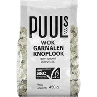 Foto van Klaas Puul Wok garnalen knoflook