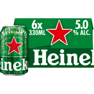 Foto van Heineken Pilsener 6x33 cl