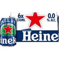 Foto van Heineken Pilsener alcoholvrij 6x33cl