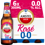 Foto van Amstel Rose 0.0 6x 33cl