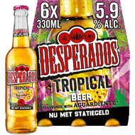 Desperados Tropical 6x33 cl Foto van Desperados Tropical 6x33 cl