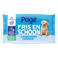 Page Vochtig toiletpapier compleet schoon Foto van Page Vochtig toiletpapier compleet schoon