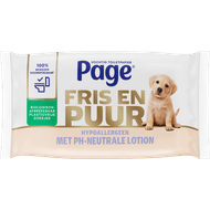 Page Vochtig toiletpapier puur Foto van Page Vochtig toiletpapier puur