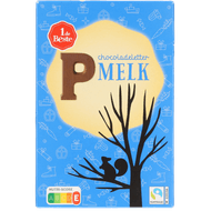 1 de Beste Chocoladeletter melk p Foto van 1 de Beste Chocoladeletter melk p
