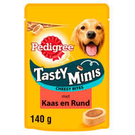 Pedigree Tasty mini's cheesy bites met kaas en vlees