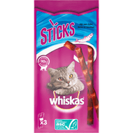 Whiskas Kattensnacks sticks rijk aan zalm