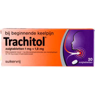 Trachitol Zuigtabletten beginnende keelpijn