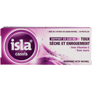 Isla Hoestpastilles cassis vitamine C suikervrij