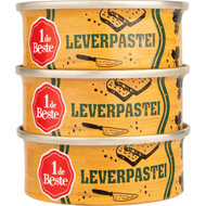 1 de Beste Leverpastei 3-pack