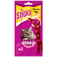 Whiskas Kattensnacks sticks rijk aan kip