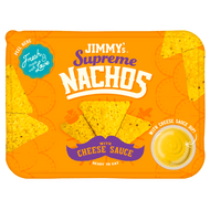 Jimmy's Supreme nachos cheese sauce