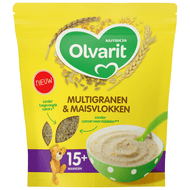 Olvarit 15+ Maanden Babypap Multigranen & Maisvlokken