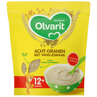 Olvarit 12+ Maanden Babypap Acht Granen Vanille