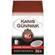 Kanis & Gunnink Dark Roast Koffiepads