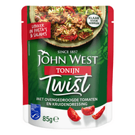 John West Tonijn twist ovengedroogde tomaat