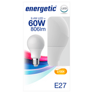 Energetic Led bulb frosted 60 Watt